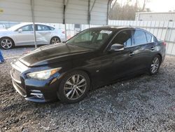 Salvage cars for sale at Augusta, GA auction: 2015 Infiniti Q50 Base