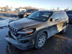 Salvage cars for sale at Hillsborough, NJ auction: 2015 Jeep Cherokee Latitude