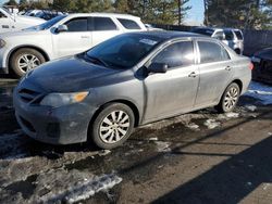 Salvage cars for sale at Denver, CO auction: 2012 Toyota Corolla Base