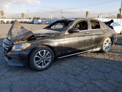 Salvage cars for sale at Colton, CA auction: 2018 Mercedes-Benz C300