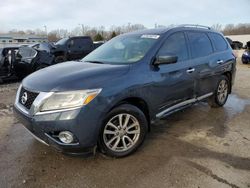 Salvage cars for sale at Louisville, KY auction: 2015 Nissan Pathfinder S