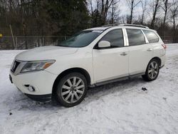 Salvage cars for sale from Copart Northfield, OH: 2013 Nissan Pathfinder S