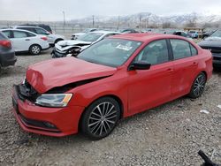 Salvage cars for sale at Magna, UT auction: 2016 Volkswagen Jetta Sport