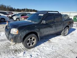 Salvage cars for sale at Franklin, WI auction: 2001 Nissan Frontier Crew Cab SC