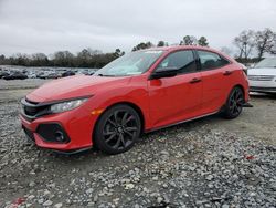 Honda salvage cars for sale: 2017 Honda Civic Sport