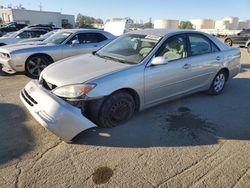 Salvage cars for sale from Copart Martinez, CA: 2003 Toyota Camry LE