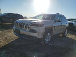 Salvage cars for sale at Kansas City, KS auction: 2015 Jeep Cherokee Limited