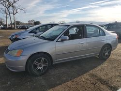 Salvage cars for sale at San Martin, CA auction: 2003 Honda Civic EX