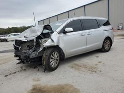 Salvage cars for sale at Apopka, FL auction: 2018 KIA Sedona EX