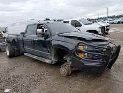 Salvage trucks for sale at Houston, TX auction: 2019 Chevrolet Silverado K3500 LTZ