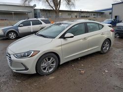 Salvage cars for sale at Albuquerque, NM auction: 2018 Hyundai Elantra SEL