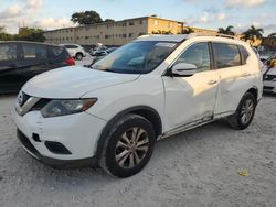 Salvage cars for sale from Copart Opa Locka, FL: 2016 Nissan Rogue S