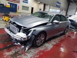 Salvage cars for sale at Angola, NY auction: 2019 Honda Accord LX