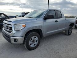 Salvage cars for sale at West Palm Beach, FL auction: 2017 Toyota Tundra Double Cab SR