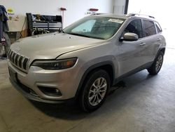 Salvage cars for sale at Assonet, MA auction: 2019 Jeep Cherokee Latitude Plus