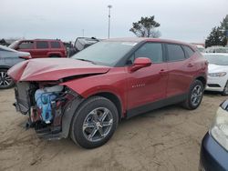 Salvage cars for sale at Woodhaven, MI auction: 2023 Chevrolet Blazer 2LT