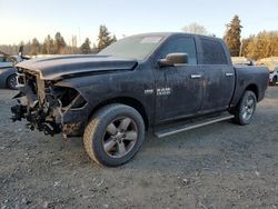 Salvage trucks for sale at Graham, WA auction: 2016 Dodge RAM 1500 SLT