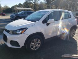 Salvage cars for sale at Savannah, GA auction: 2018 Chevrolet Trax LS