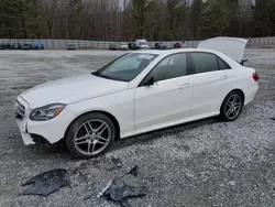 Salvage cars for sale from Copart Gainesville, GA: 2015 Mercedes-Benz E 350