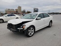 Salvage cars for sale at New Orleans, LA auction: 2014 Volkswagen Passat SE