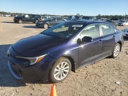 Salvage cars for sale at Houston, TX auction: 2024 Toyota Corolla LE