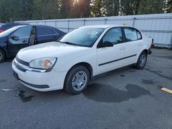 Chevrolet salvage cars for sale: 2005 Chevrolet Malibu