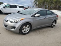 Salvage cars for sale at Dunn, NC auction: 2011 Hyundai Elantra GLS