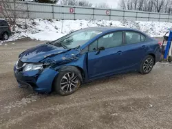 2015 Honda Civic EX en venta en Davison, MI