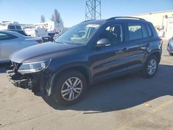 Salvage cars for sale at Hayward, CA auction: 2016 Volkswagen Tiguan S