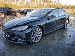 Tesla Vehiculos salvage en venta: 2014 Tesla Model S