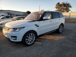 Land Rover Vehiculos salvage en venta: 2016 Land Rover Range Rover Sport HSE