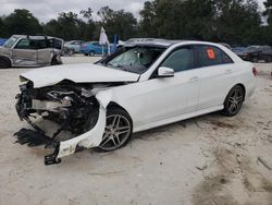 Mercedes-Benz salvage cars for sale: 2014 Mercedes-Benz E 350 4matic