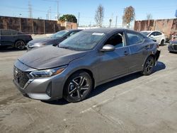 Salvage cars for sale at Wilmington, CA auction: 2025 Nissan Sentra SV