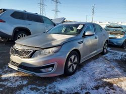 2012 KIA Optima Hybrid en venta en Elgin, IL