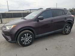 Salvage cars for sale at Orlando, FL auction: 2017 Toyota Rav4 LE