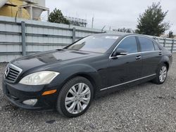 Salvage cars for sale at Miami, FL auction: 2009 Mercedes-Benz S 550 4matic