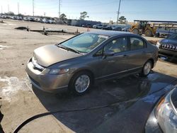 Salvage cars for sale from Copart New Orleans, LA: 2006 Honda Civic Hybrid