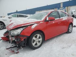 Vehiculos salvage en venta de Copart Woodhaven, MI: 2014 Chevrolet Cruze LT