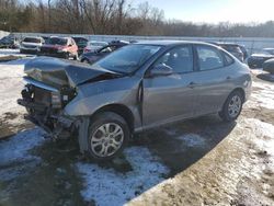 Hyundai Elantra Vehiculos salvage en venta: 2010 Hyundai Elantra Blue