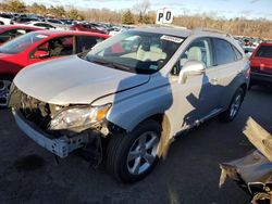 Salvage cars for sale at New Britain, CT auction: 2010 Lexus RX 350