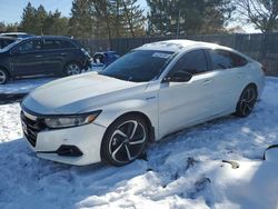 Salvage Cars with No Bids Yet For Sale at auction: 2022 Honda Accord Hybrid Sport