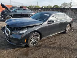 BMW salvage cars for sale: 2024 BMW 530 I