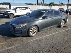 Salvage cars for sale at Van Nuys, CA auction: 2016 KIA Optima EX