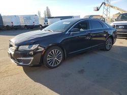 Salvage cars for sale at Hayward, CA auction: 2017 Lincoln MKZ Hybrid Premiere