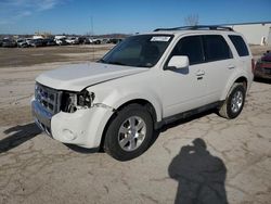 Salvage cars for sale at Kansas City, KS auction: 2012 Ford Escape Limited