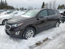 Chevrolet salvage cars for sale: 2020 Chevrolet Equinox LT