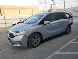 Honda Odyssey ex salvage cars for sale: 2022 Honda Odyssey EX