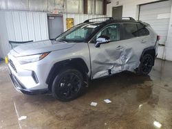 Salvage cars for sale at Chicago Heights, IL auction: 2024 Toyota Rav4 XSE