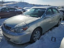 Salvage cars for sale at Littleton, CO auction: 2004 Toyota Camry LE