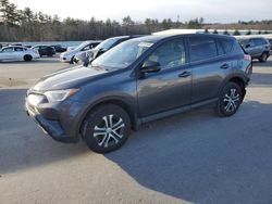 Salvage cars for sale at Windham, ME auction: 2018 Toyota Rav4 LE